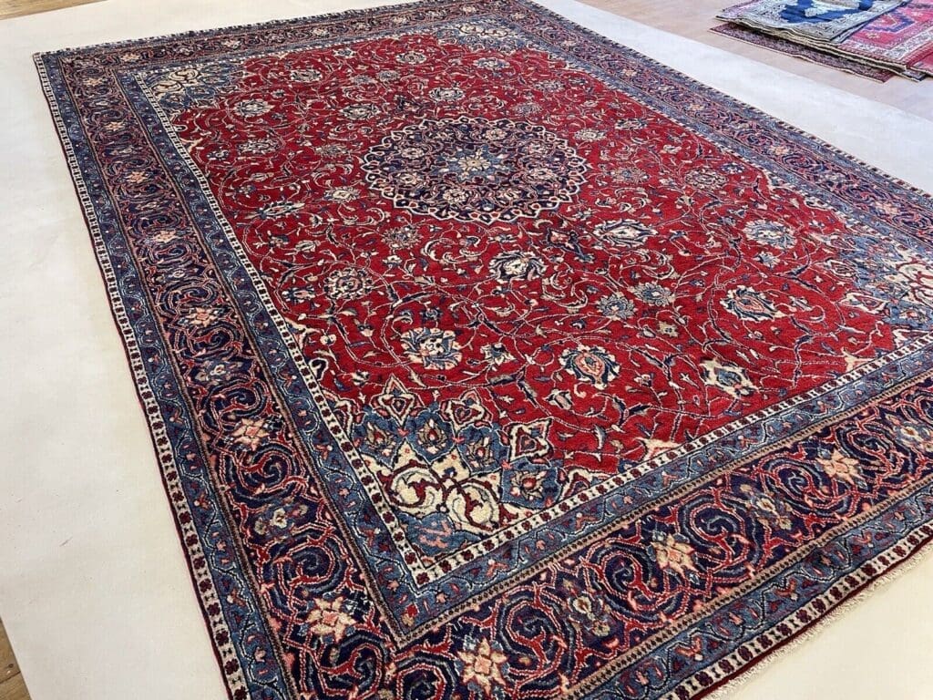 Perserteppich Sarough 410x300 cm Wolle handgeknüpft