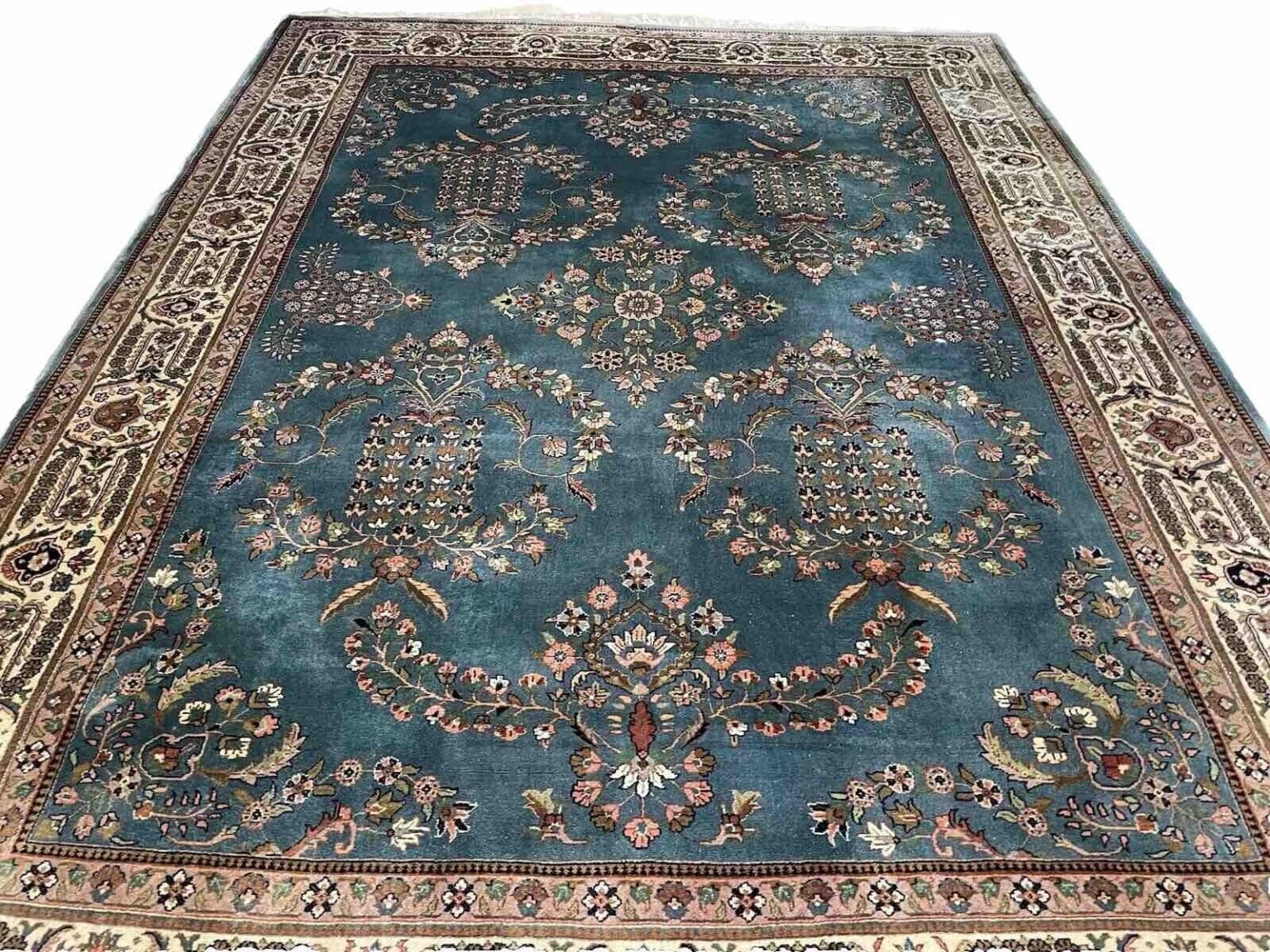 Perserteppich Kurdistan 335x250 cm Kaschmir handgeknüpft