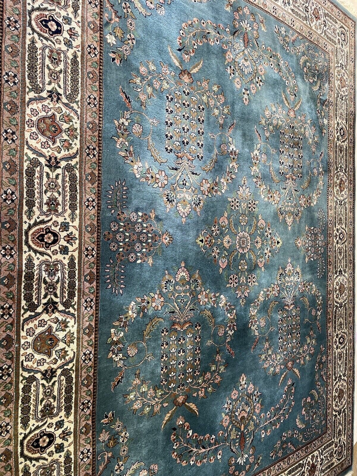 Perserteppich Kurdistan 335x250 cm Kaschmir handgeknüpft
