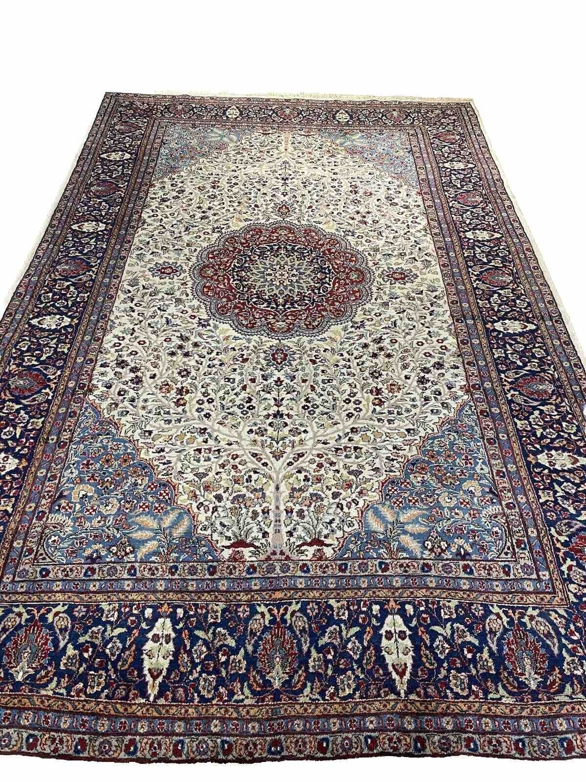 Perserteppich Kerman 300x200 cm Korkwolle handgeknüpft