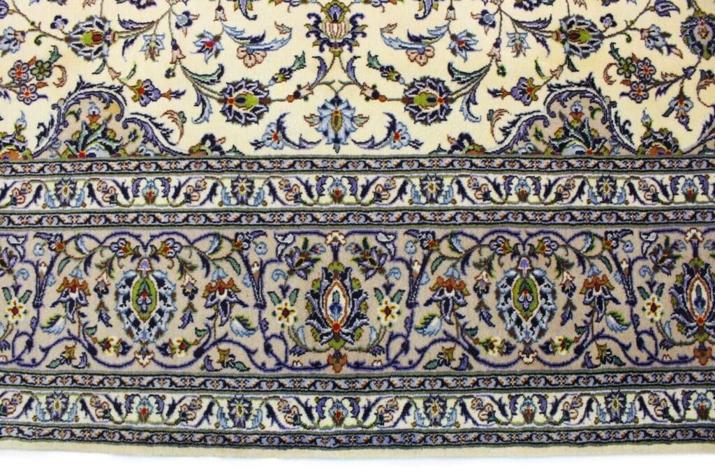 klassischer-orientteppich-kashan-hell-390x300-cm-320000-knoten-m-1-5 Perserteppich Kashan 390 x 300 cm Wolle handgeknüpft