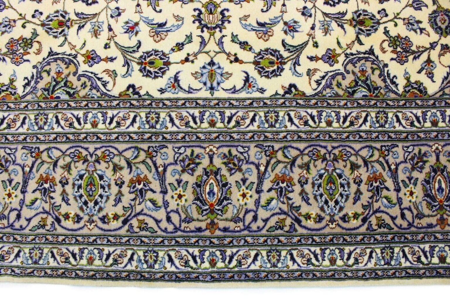 klassischer-orientteppich-kashan-hell-390x300-cm-320000-knoten-m-1-5 Perserteppich Kashan 390 x 300 cm Wolle handgeknüpft