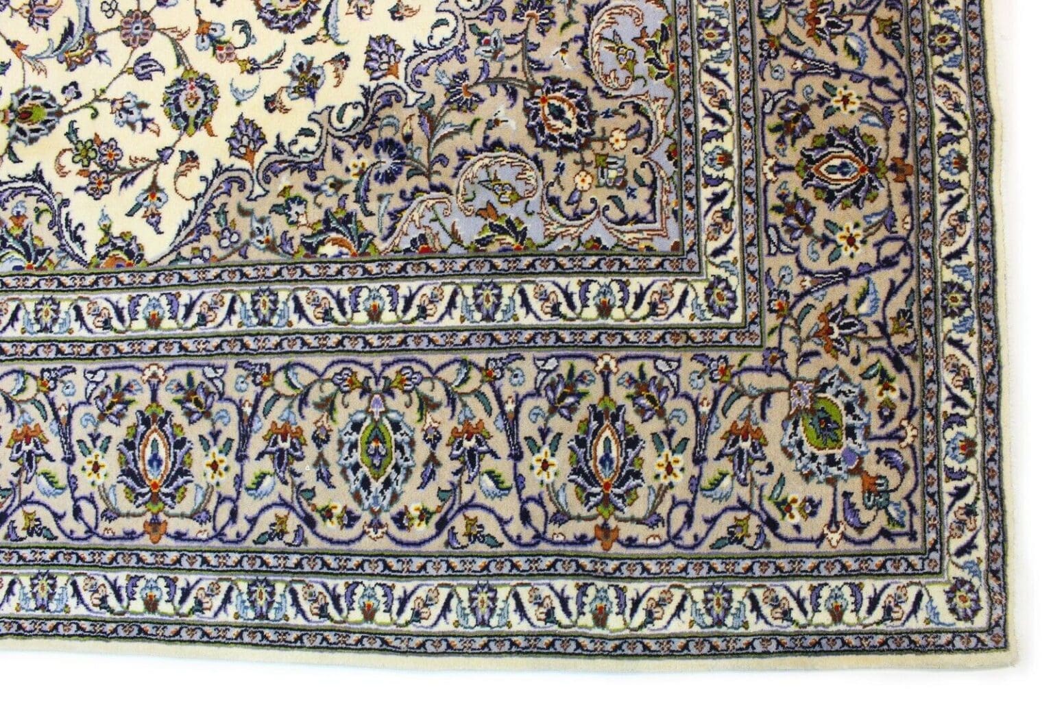 klassischer-orientteppich-kashan-hell-390x300-cm-320000-knoten-m-1-8 Perserteppich Kashan 390 x 300 cm Wolle handgeknüpft