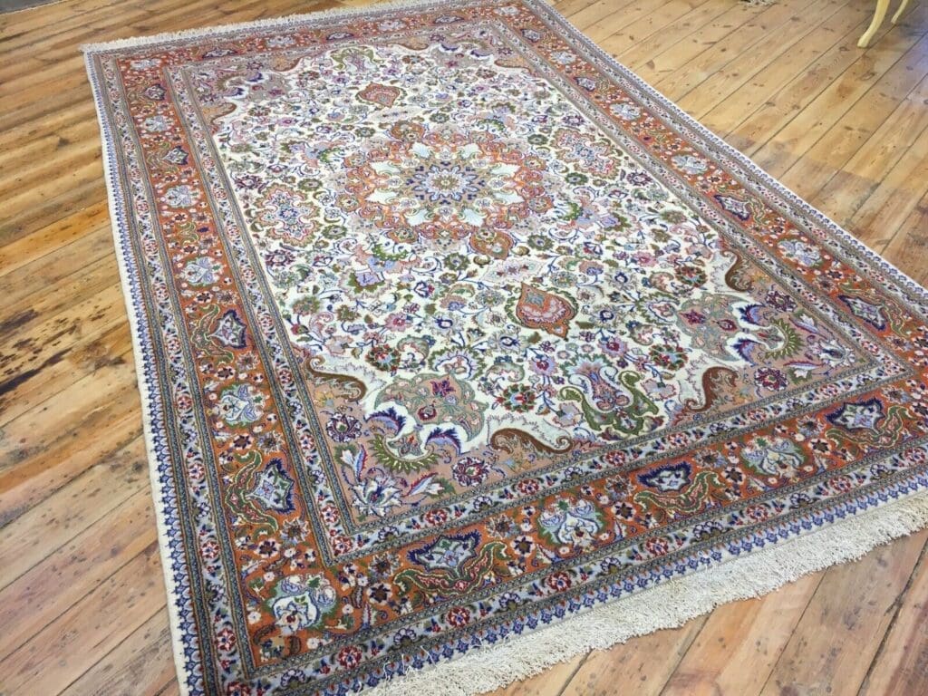 Perserteppich Tabriz 300 x 200 cm Wolle handgeknüpft
