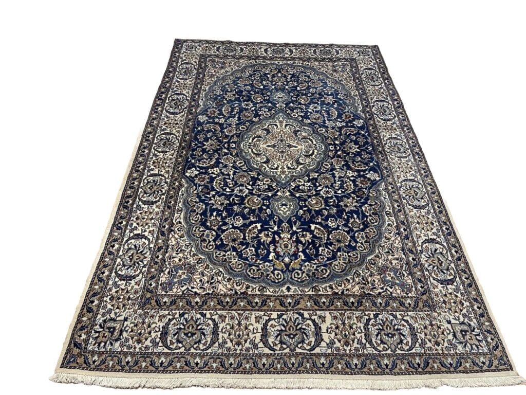 Perserteppich Nain 9LA 300 x 200 cm Seide handgeknüpft