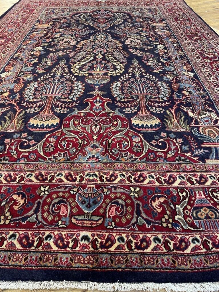 Perserteppich Mashad 300x200 cm Wolle handgeknüpft