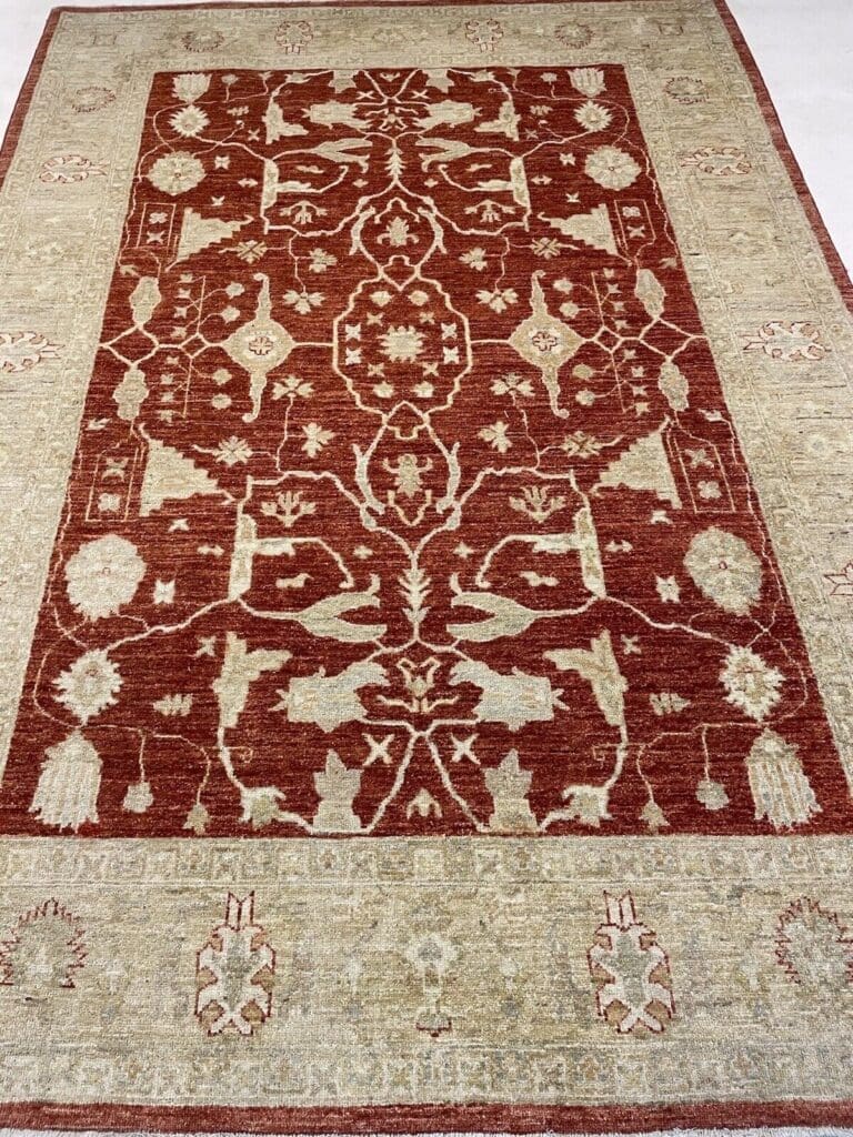 Orientteppich Ziegler Farahan 240 x 170 cm Wolle handgeknüpft
