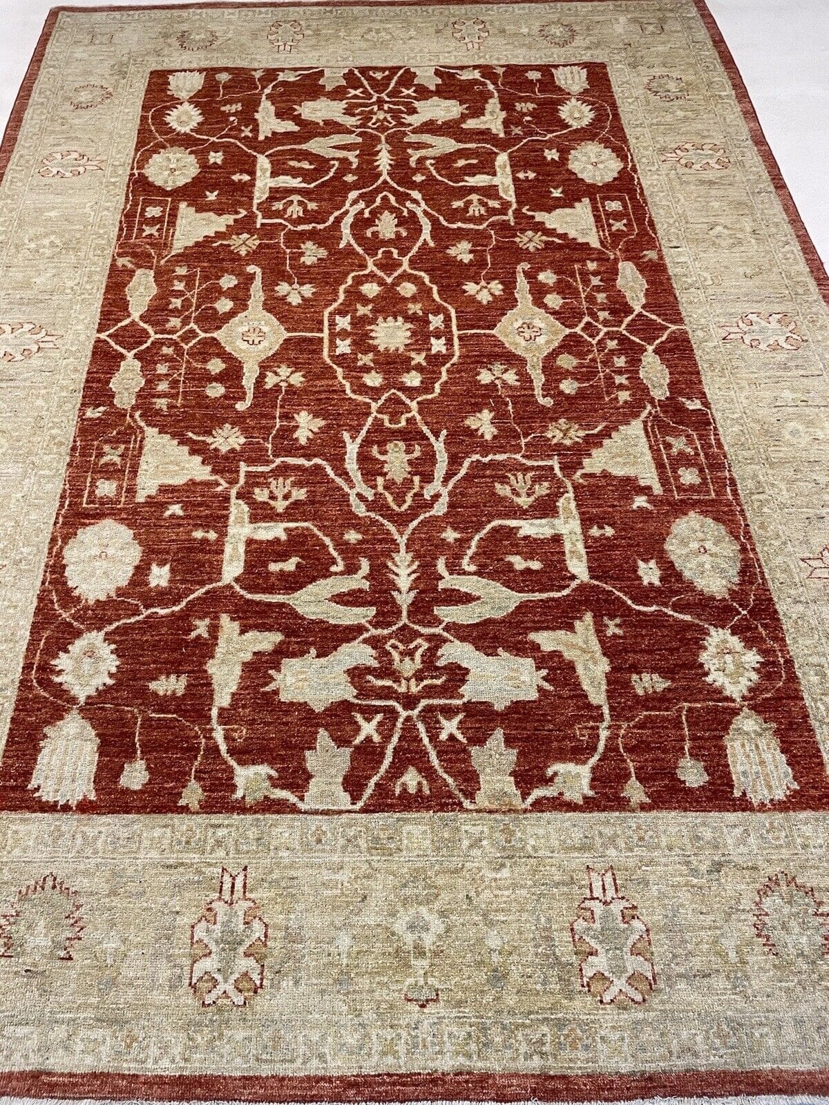 Orientteppich Ziegler Farahan 240 x 170 cm Wolle handgeknüpft