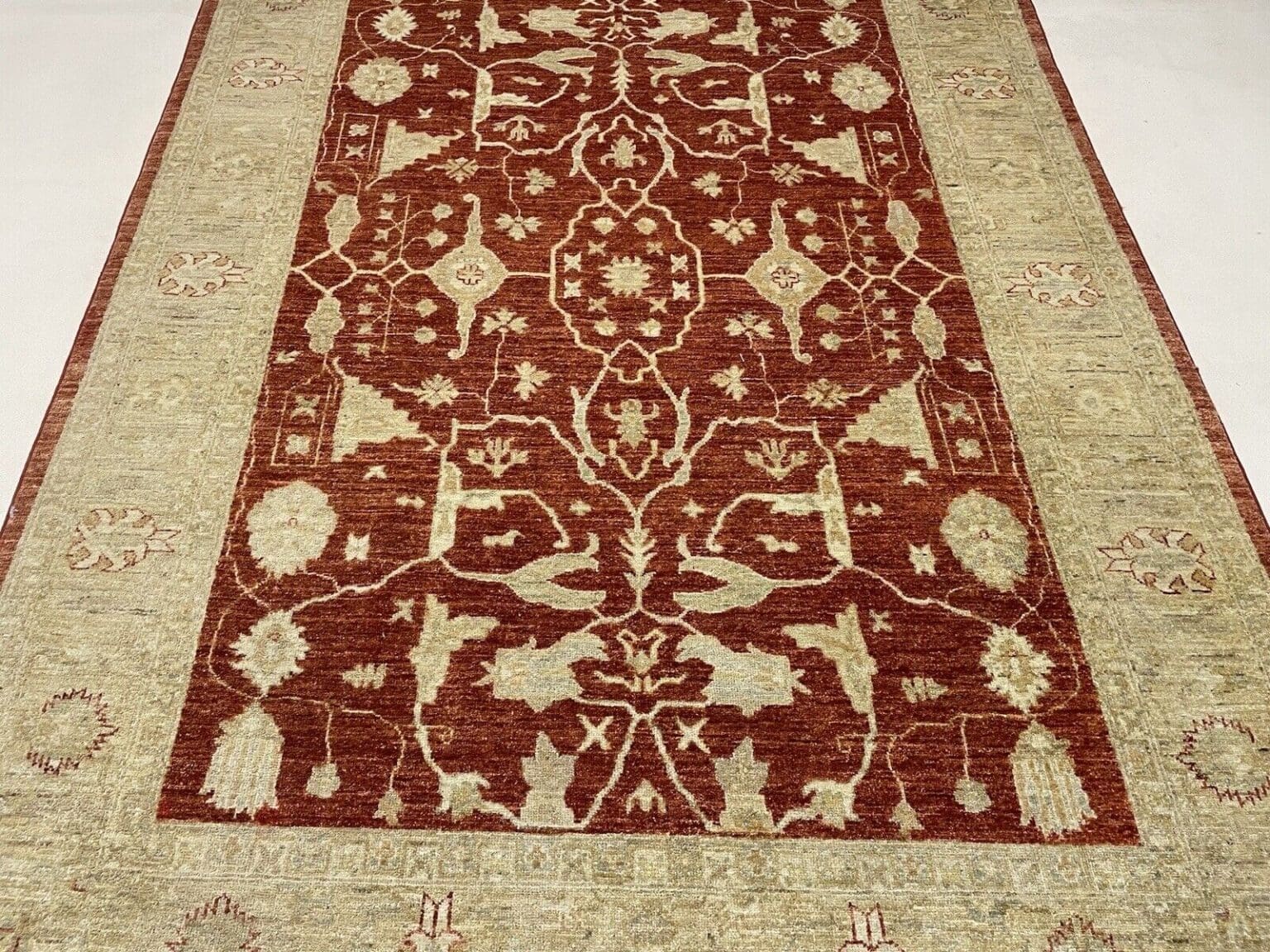 Orientteppich Ziegler Farahan 240 x 170 cm Wolle handgeknüpft