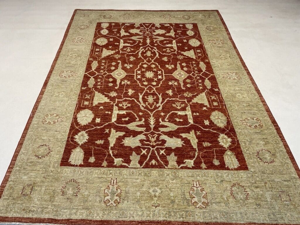 Orientteppich Ziegler Farahan 240 x 170 cm Wolle handgeknüpft