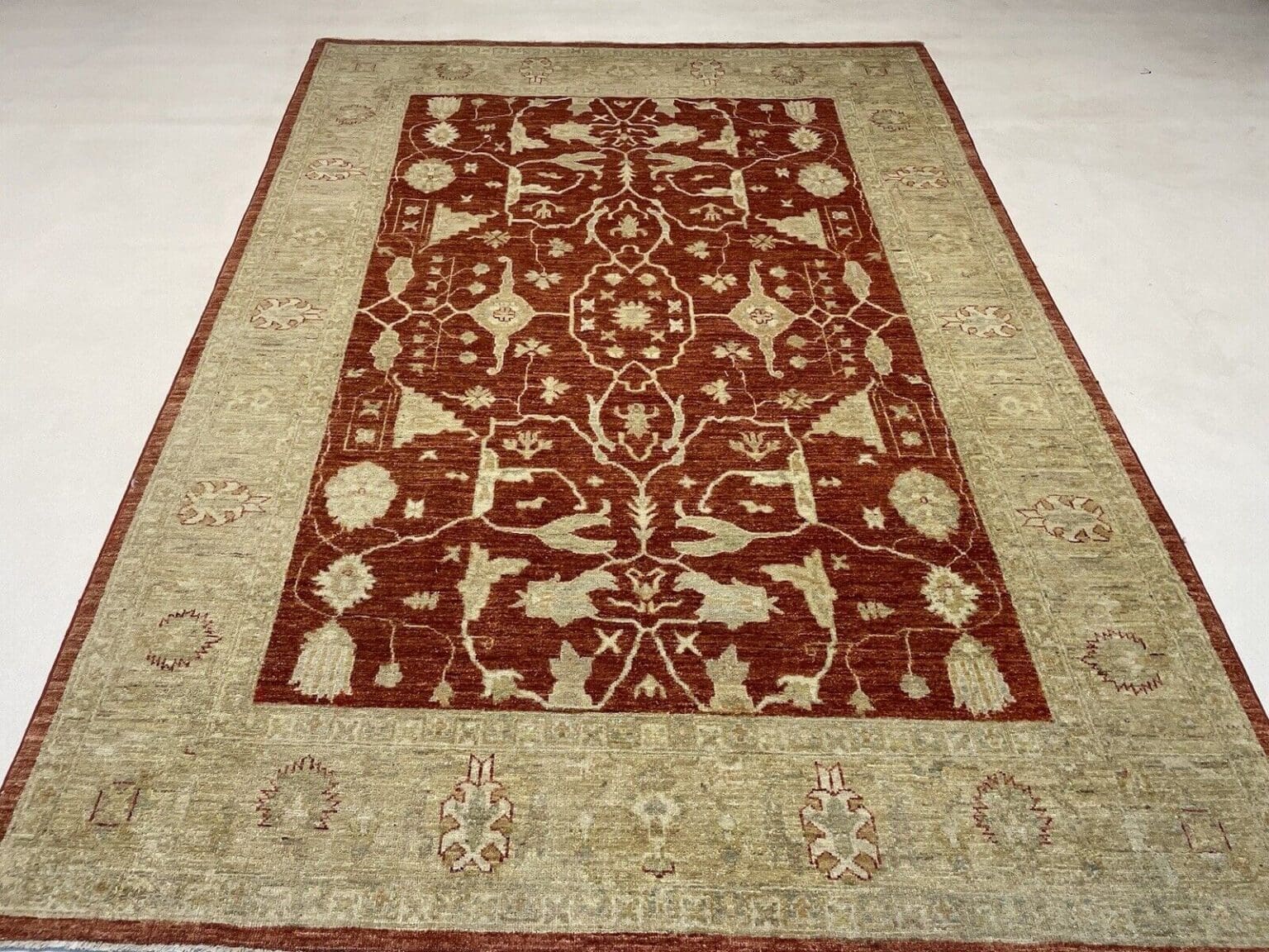 Orientteppich Ziegler Farahan 240 x 170 cm Wolle handgeknüpft