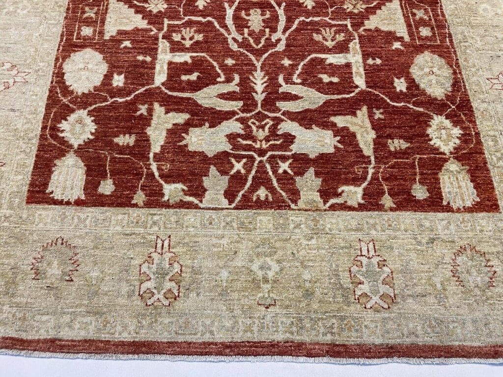 Orientteppich Ziegler Farahan 240 x 170 cm Wolle handgeknüpft