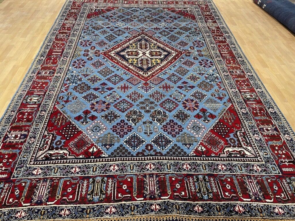 Perserteppich Meymey 365x221 cm Wolle handgeknüpft