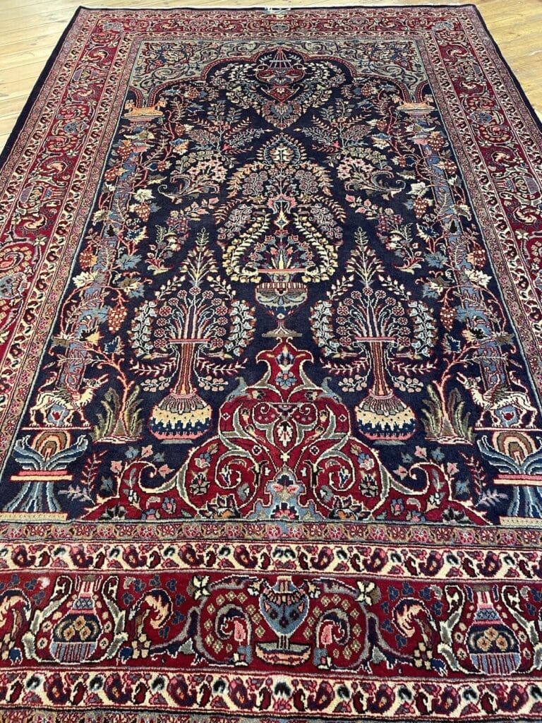 Perserteppich Kaschmar 300x200 cm Wolle handgeknüpft