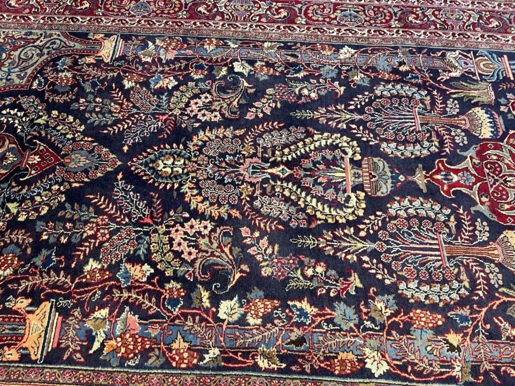 Perserteppich Kaschmar 300x200 cm Wolle handgeknüpft