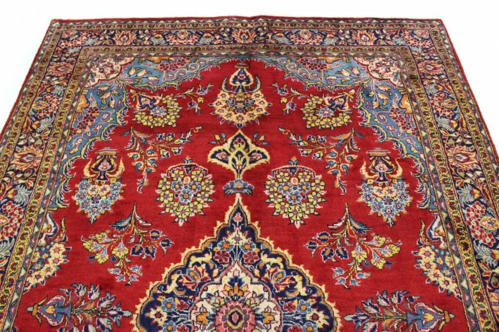 Perserteppich Sarough 314 x 218 cm Wolle handgeknüpft
