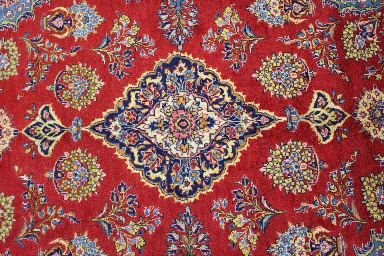 Perserteppich Sarough 314 x 218 cm Wolle handgeknüpft
