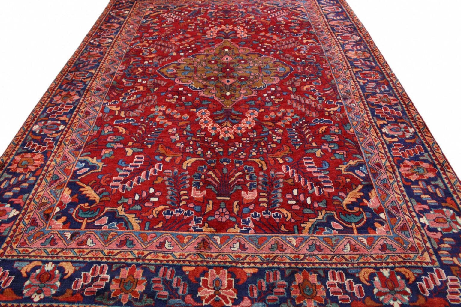 Perserteppich Lilian 345 x 240 cm Wolle handgeknüpft