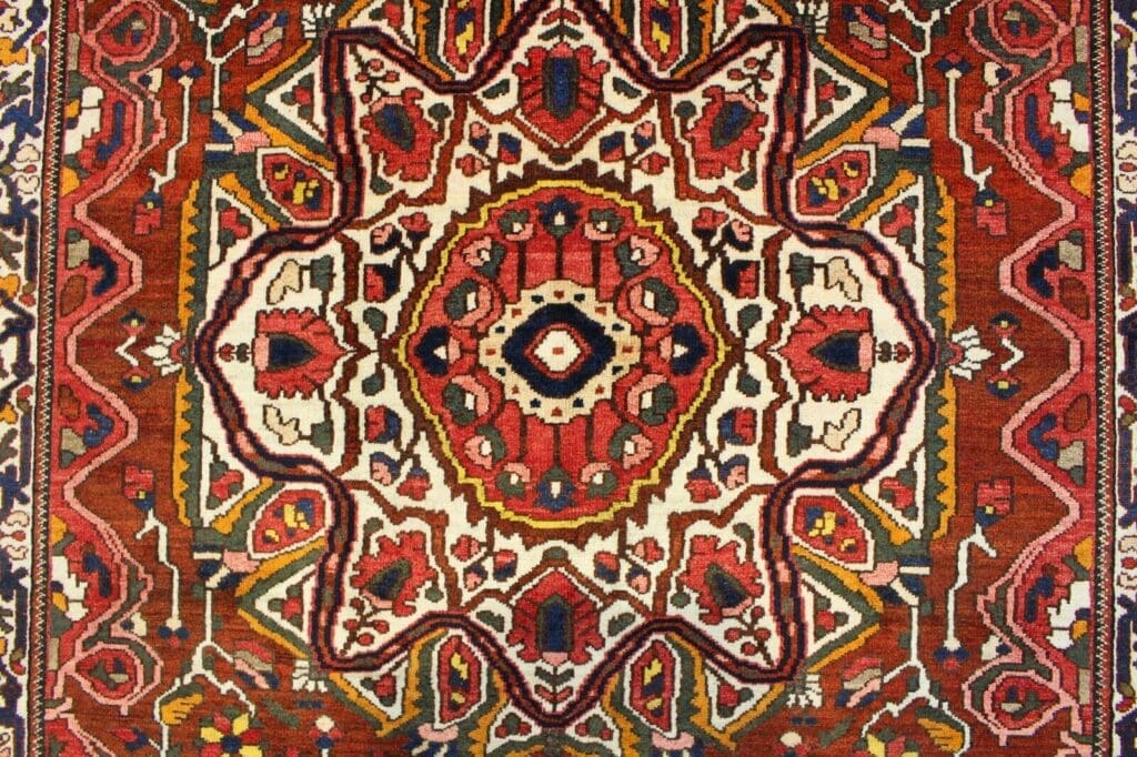 Perserteppich Bakhtiar 346 x 211 cm Wolle handgeknüpft