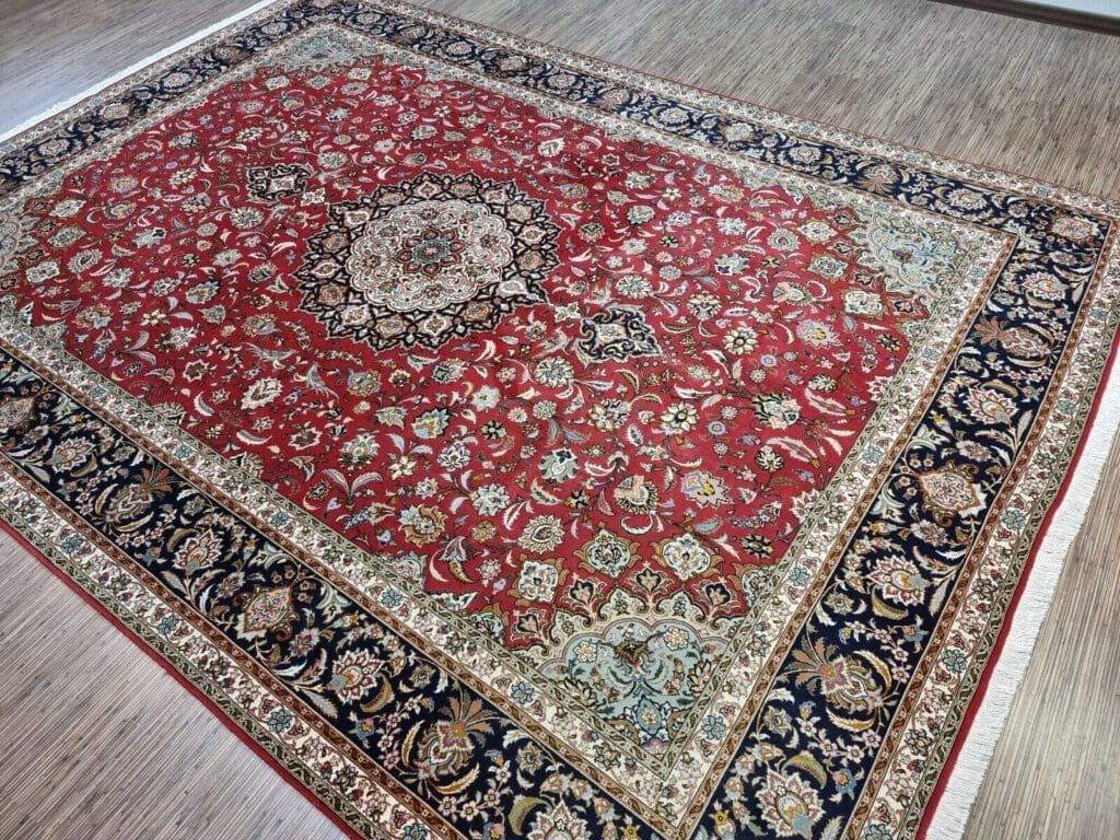 Perserteppich Tabriz 354 x 254 cm Korkwolle handgeknüpft