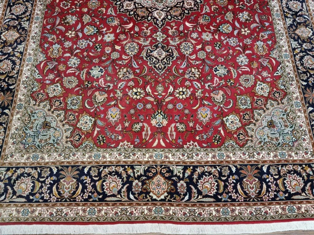Perserteppich Tabriz 354 x 254 cm Korkwolle handgeknüpft