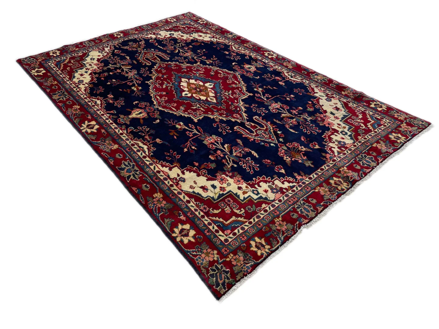 Perserteppich Hamadan 281 x 194 cm Wolle handgeknüpft