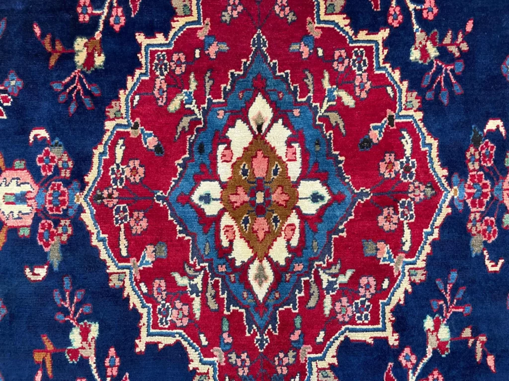 Perserteppich Hamadan 281 x 194 cm Wolle handgeknüpft