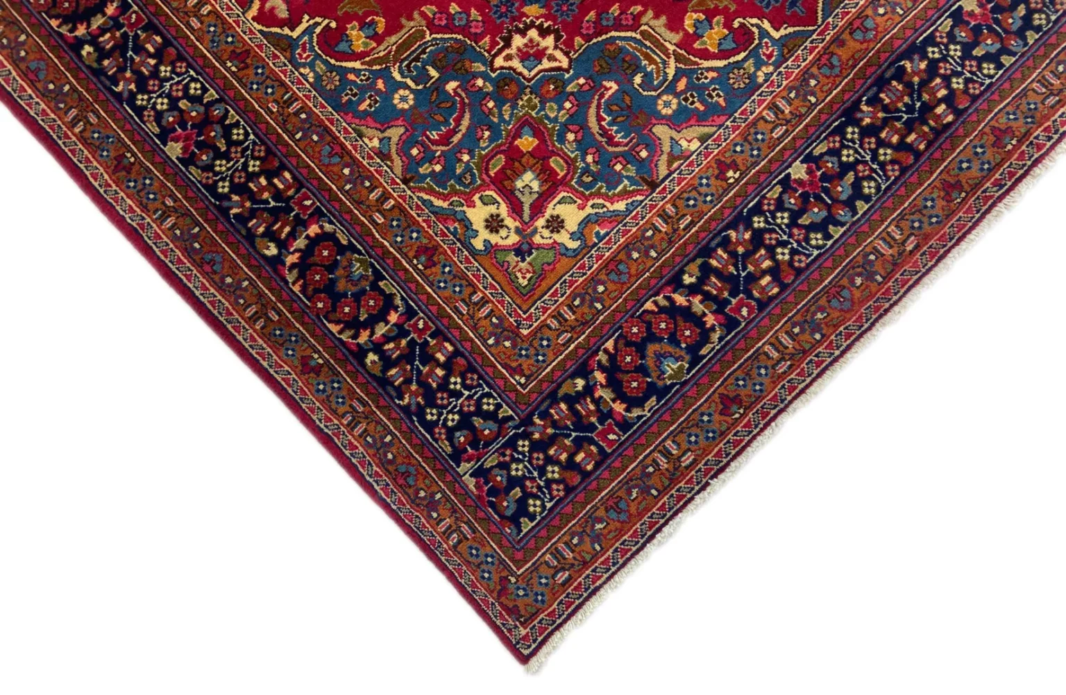 Perserteppich Maschhad 293 x 191 cm Wolle handgeknüpft