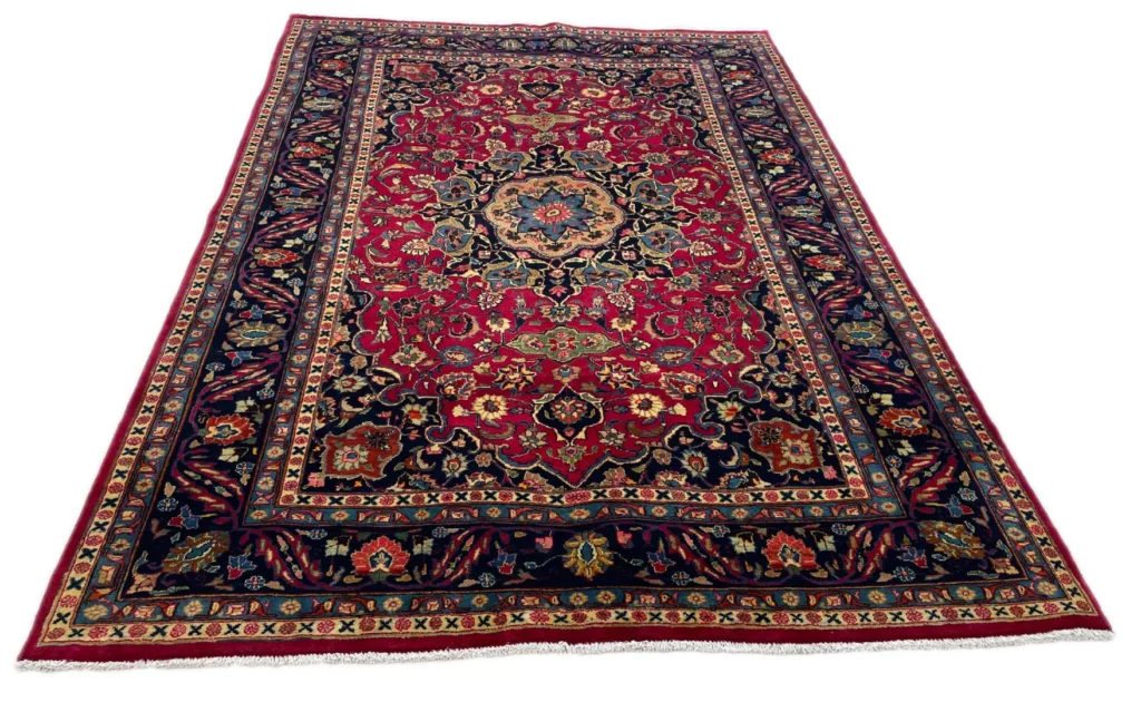 Perserteppich Maschhad 280 x 200 cm Wolle handgeknüpft