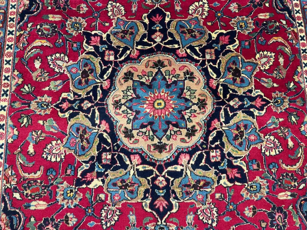 Perserteppich Maschhad 280 x 200 cm Wolle handgeknüpft
