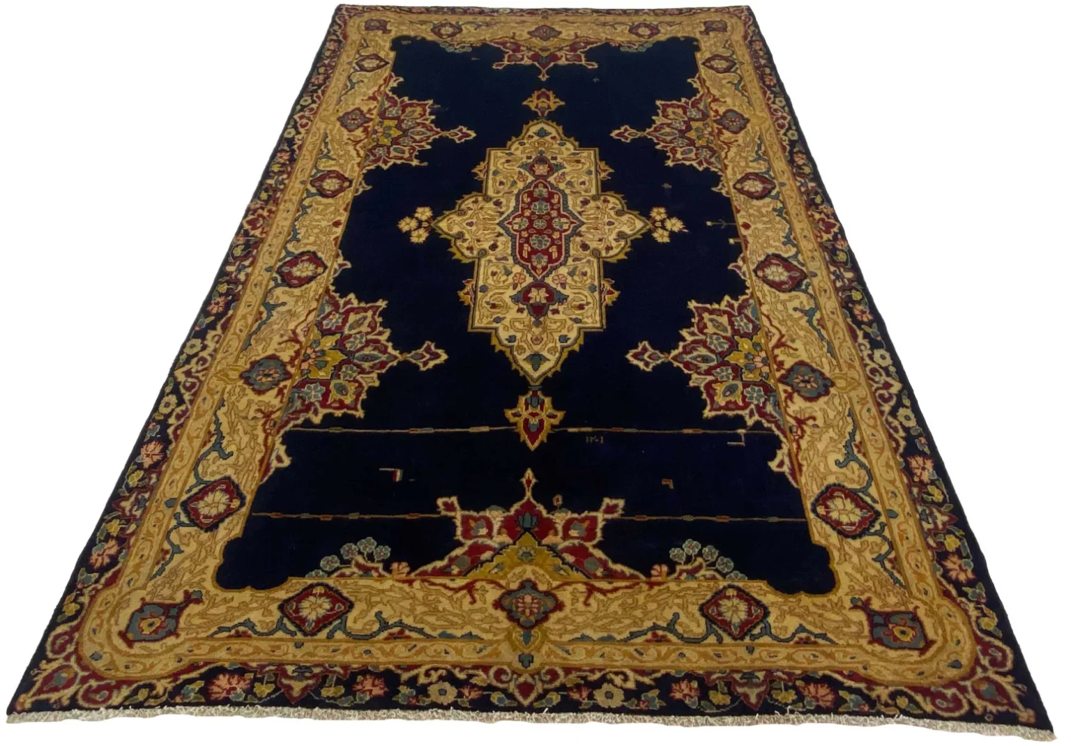 Perserteppich Yazd 295 x 189 cm Wolle handgeknüpft