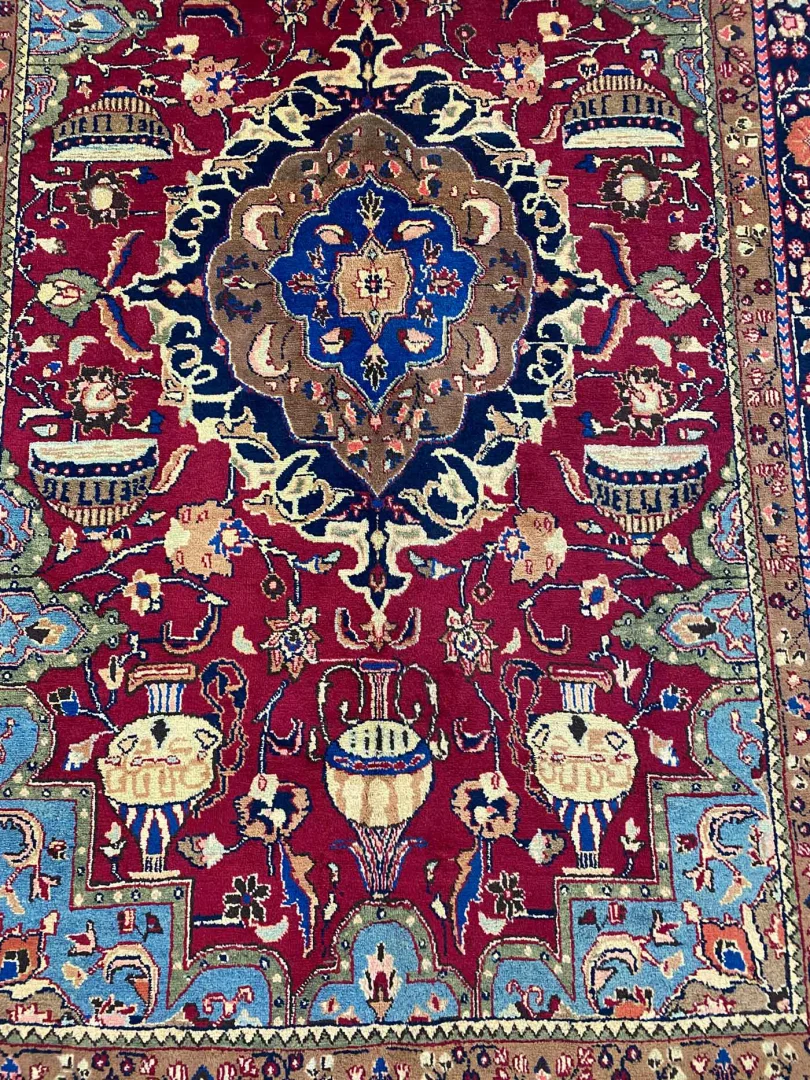Perserteppich Maschhad 294 x 194 cm handgeknüpft