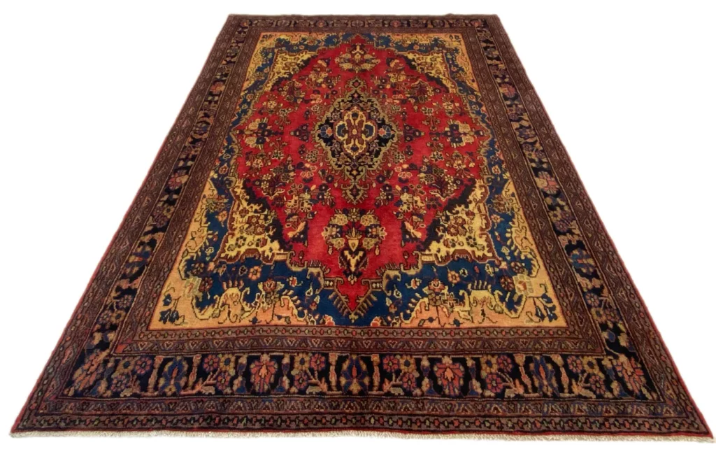 Perserteppich Hamadan 308 x 208 cm Wolle handgeknüpft
