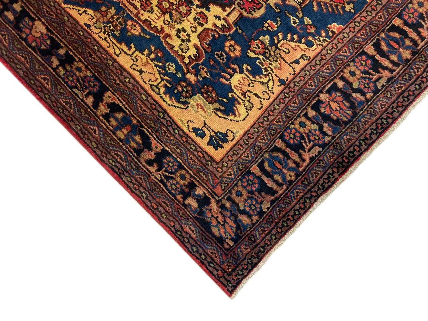 Perserteppich Hamadan 308 x 208 cm Wolle handgeknüpft