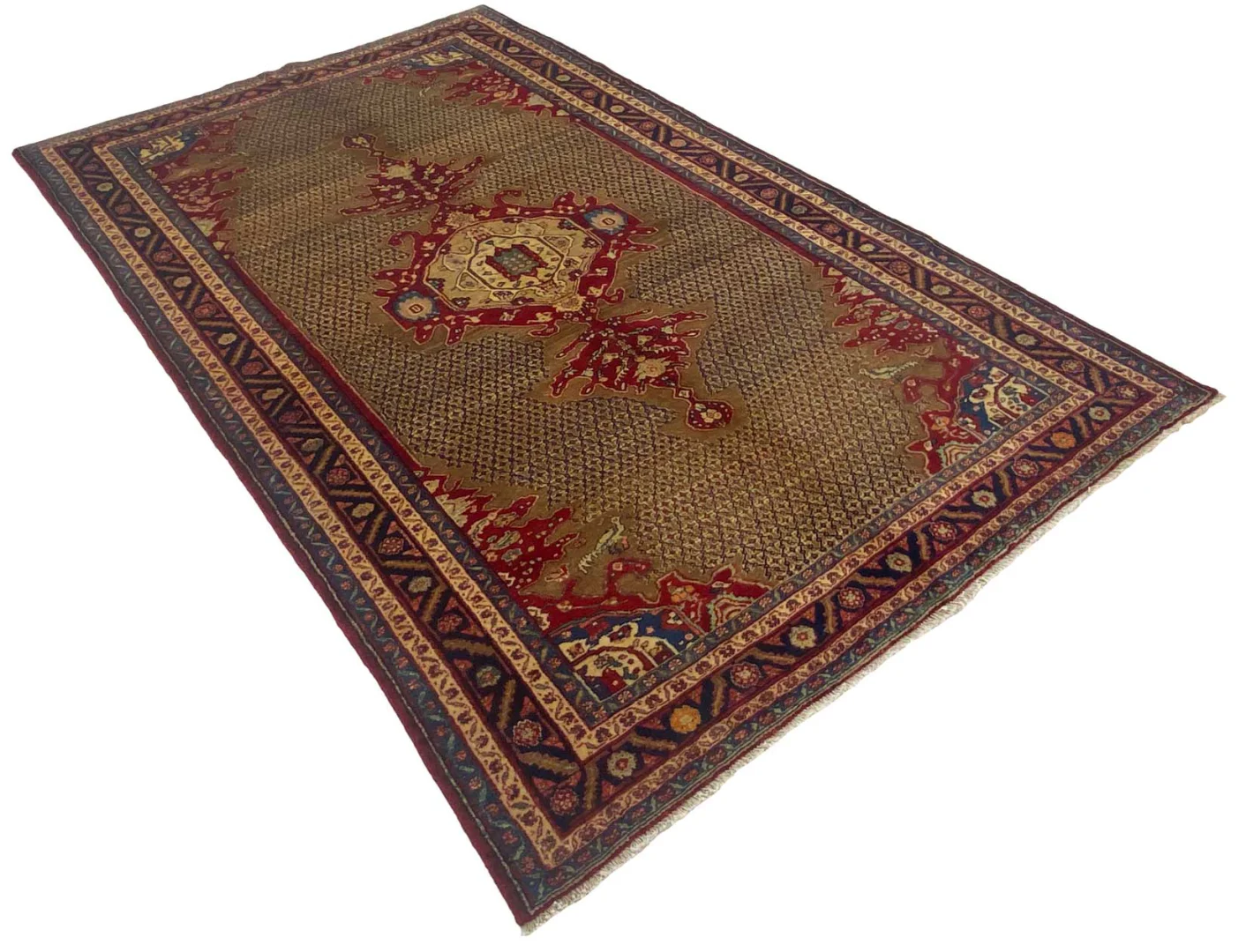 Perserteppich Lilyan 303 x 190 cm Wolle handgeknüpft
