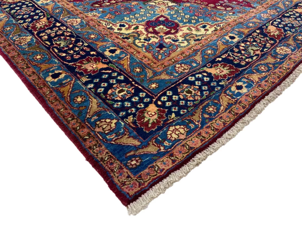 Perserteppich Maschhad 275 x 205 cm handgeknüpft
