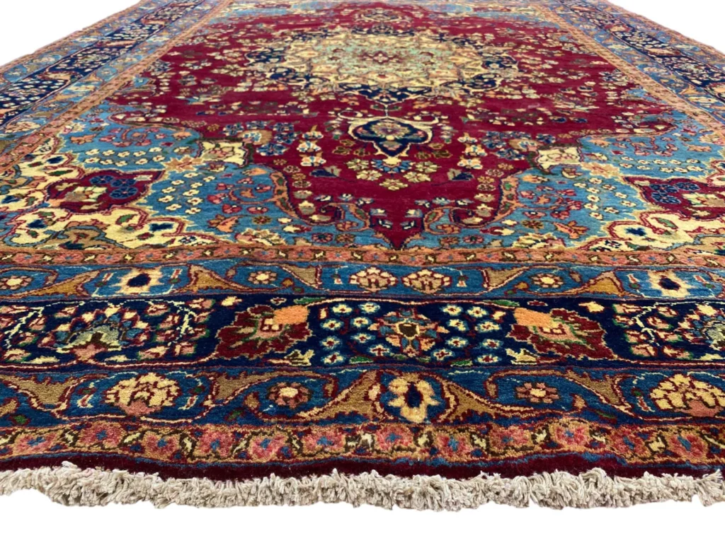 Perserteppich Maschhad 275 x 205 cm handgeknüpft