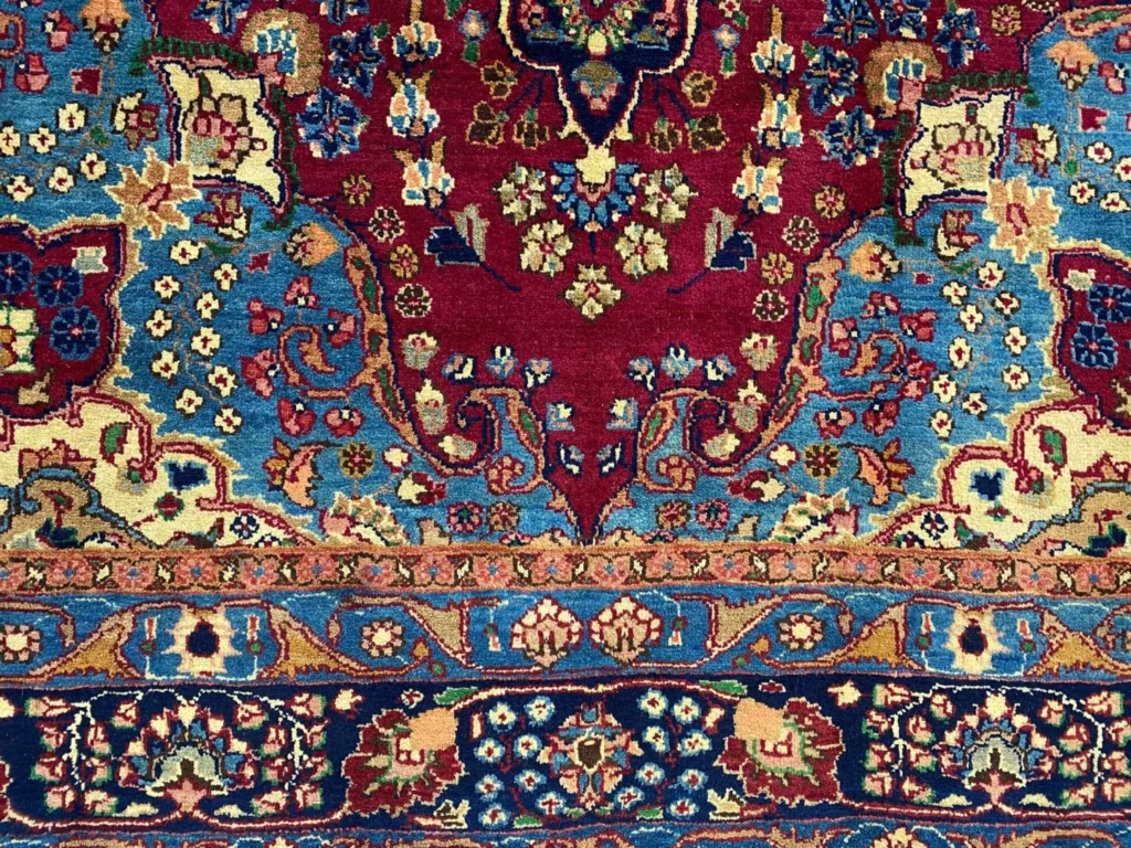 Perserteppich Maschhad 275 x 205 cm handgeknüpft
