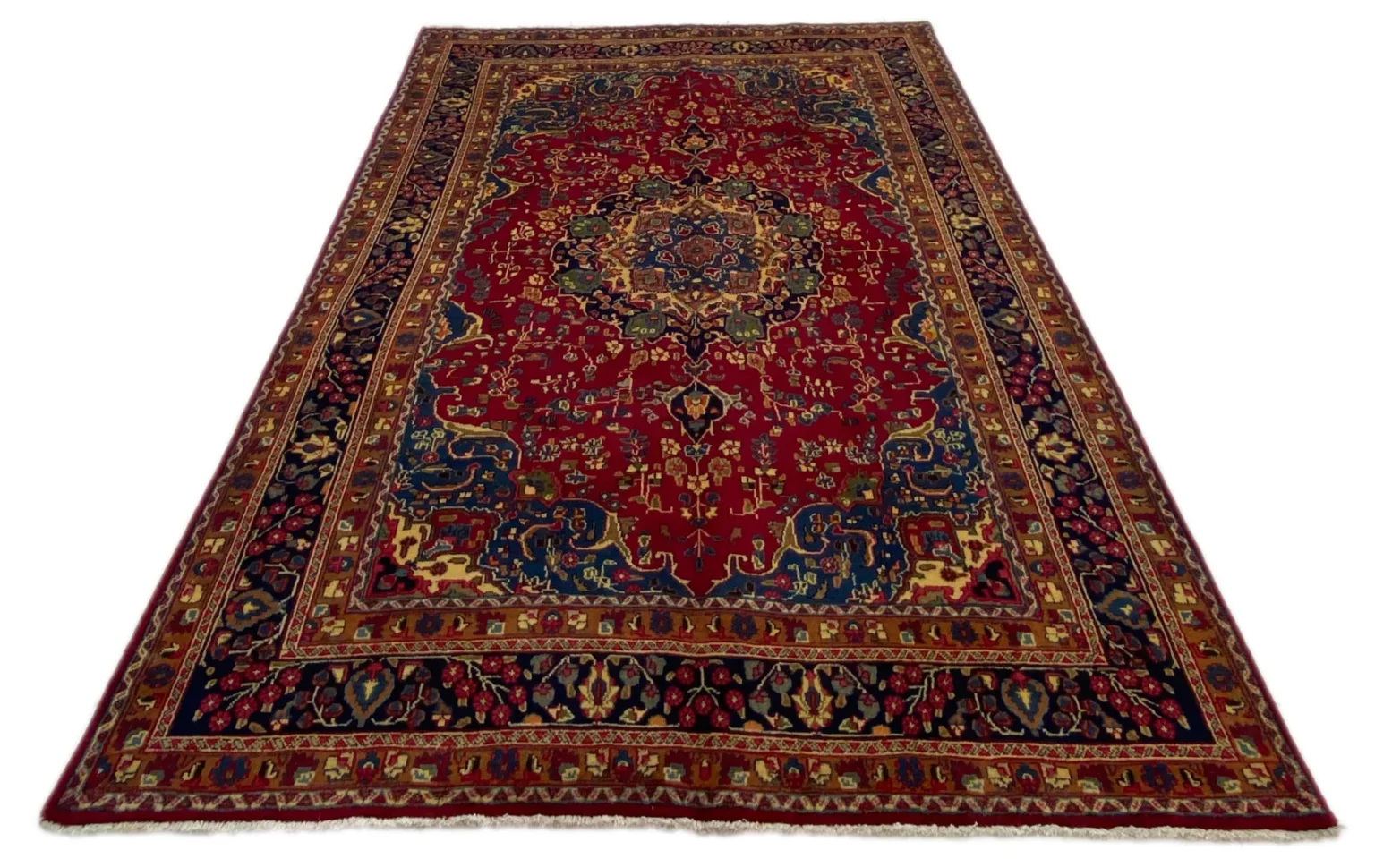 Perserteppich Maschhad 300 x 196 cm handgeknüpft