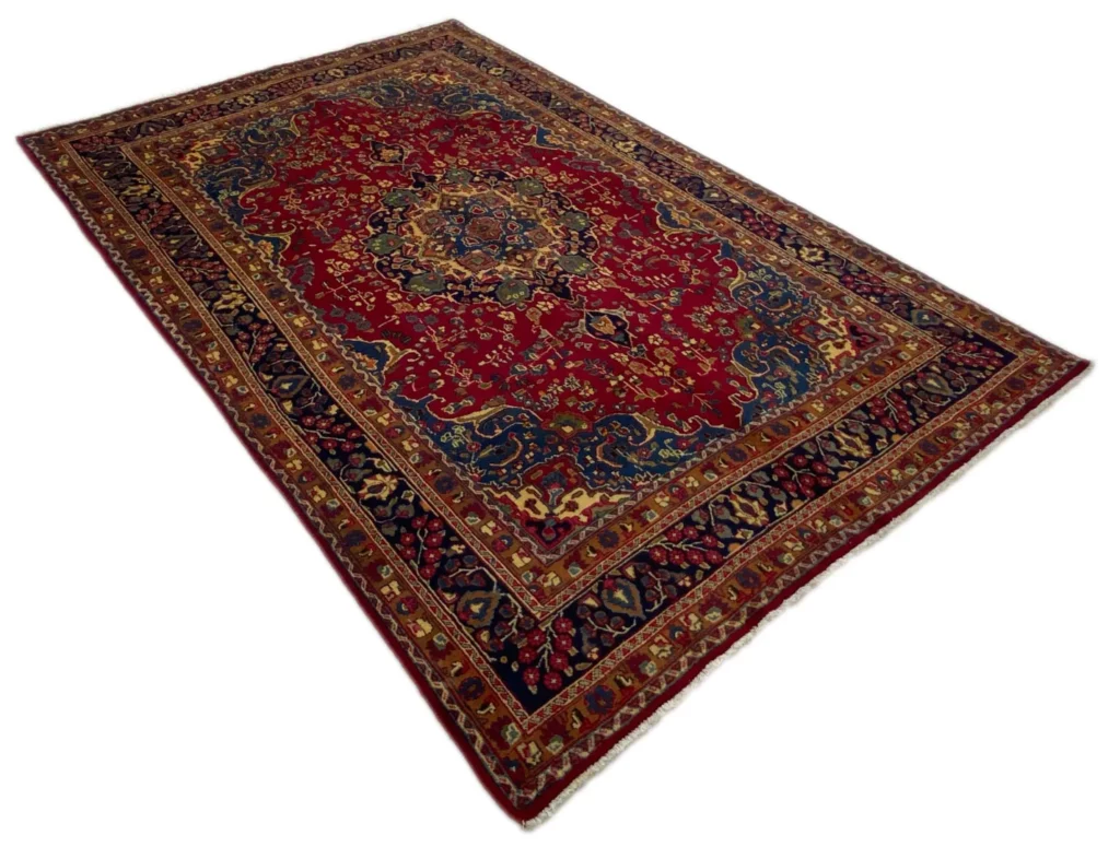Perserteppich Maschhad 300 x 196 cm handgeknüpft