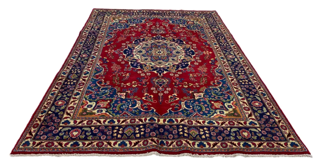 Perserteppich Maschhad 298 x 205 cm Wolle handgeknüpft