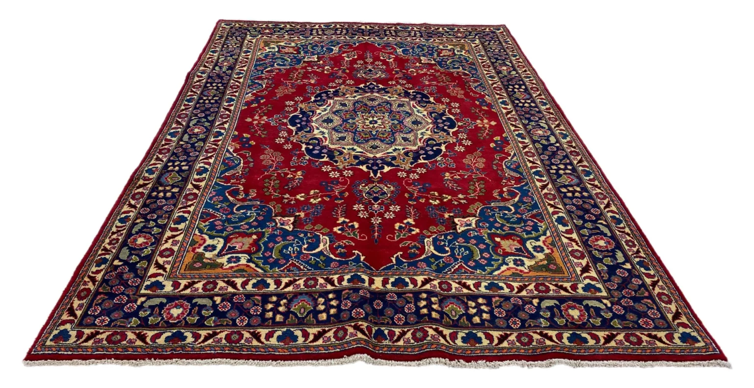 Perserteppich Maschhad 298 x 205 cm Wolle handgeknüpft