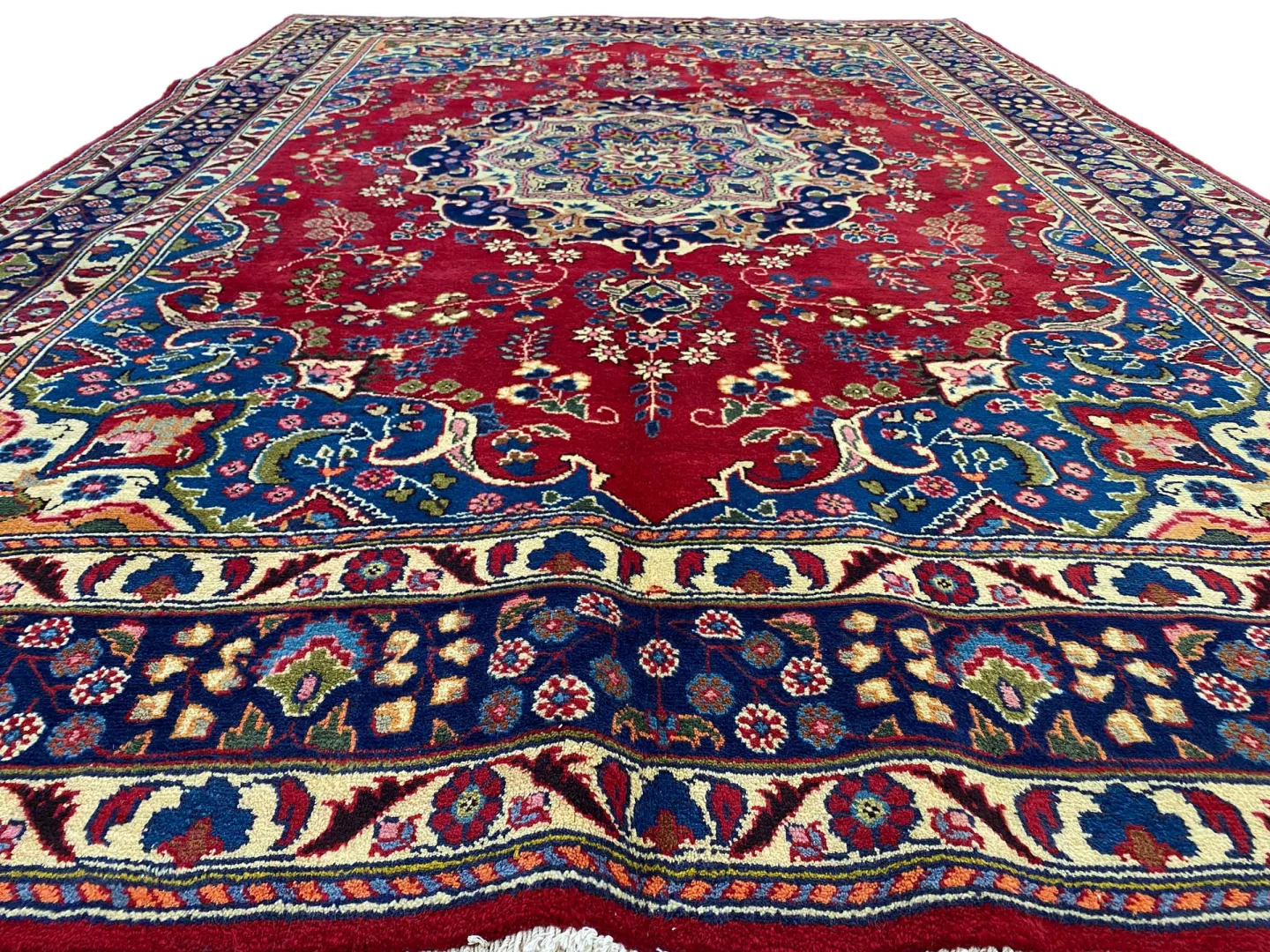 Perserteppich Maschhad 298 x 205 cm Wolle handgeknüpft