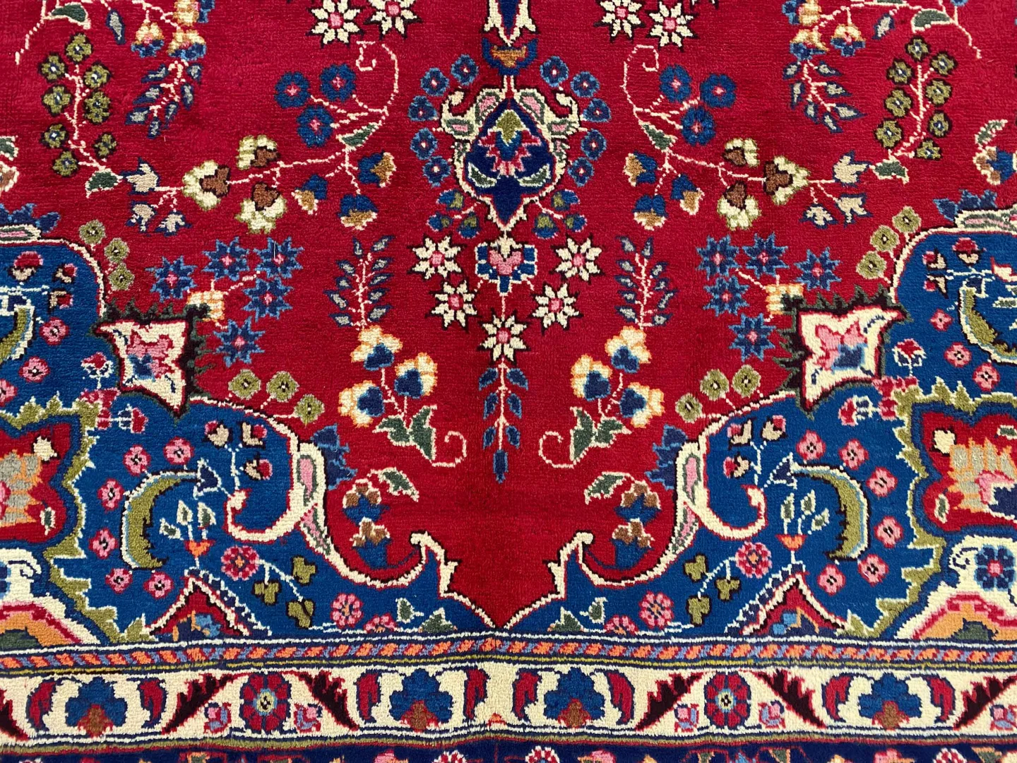 Perserteppich Maschhad 298 x 205 cm Wolle handgeknüpft