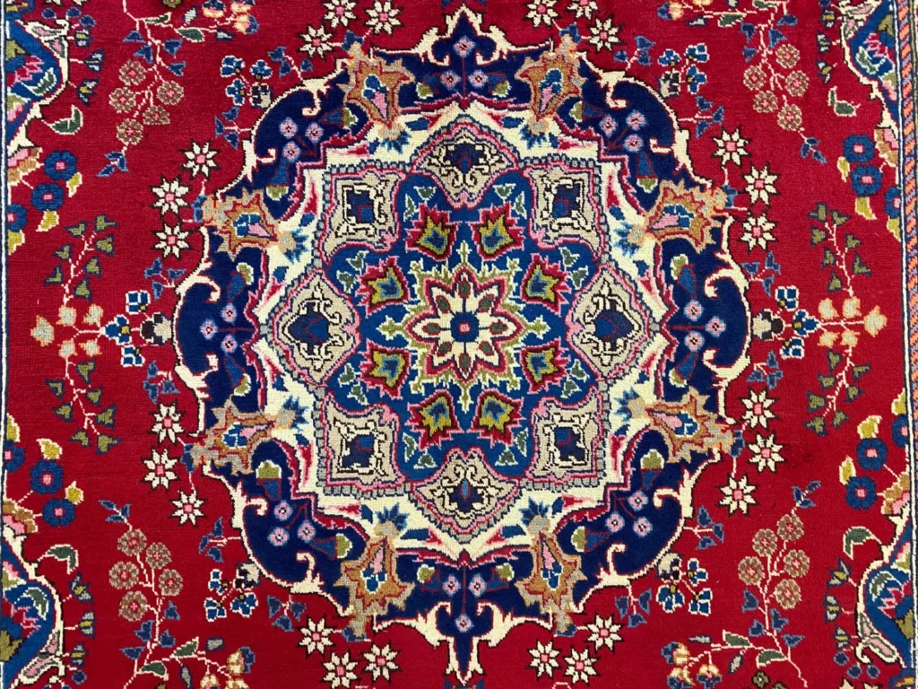 Perserteppich Maschhad 298 x 205 cm Wolle handgeknüpft