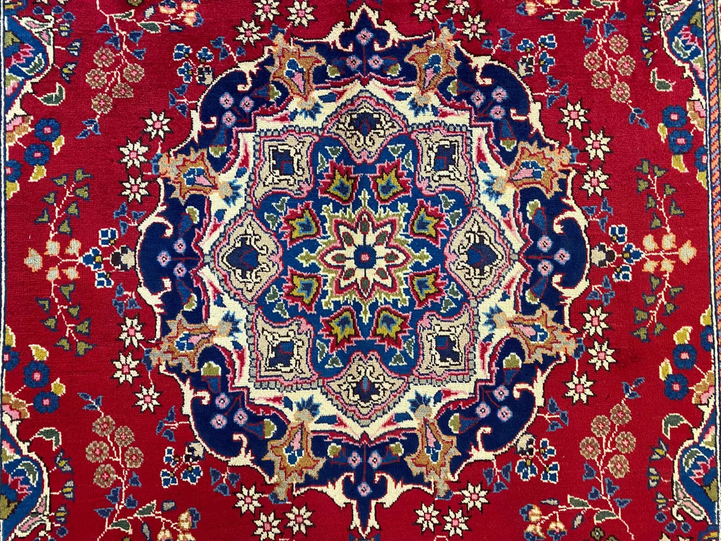 Perserteppich Maschhad 298 x 205 cm Wolle handgeknüpft
