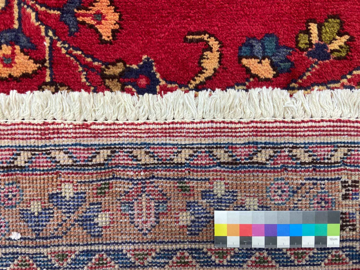 maschhad-perserteppich-300-x-196-cm-250000-knoten-m-florales-muster-1-4 Perserteppich Maschhad 300 x 196 cm Wolle handgeknüpft