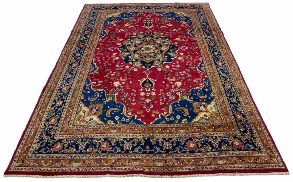 Perserteppich Maschhad 296 x 205 cm Handgeknüpft