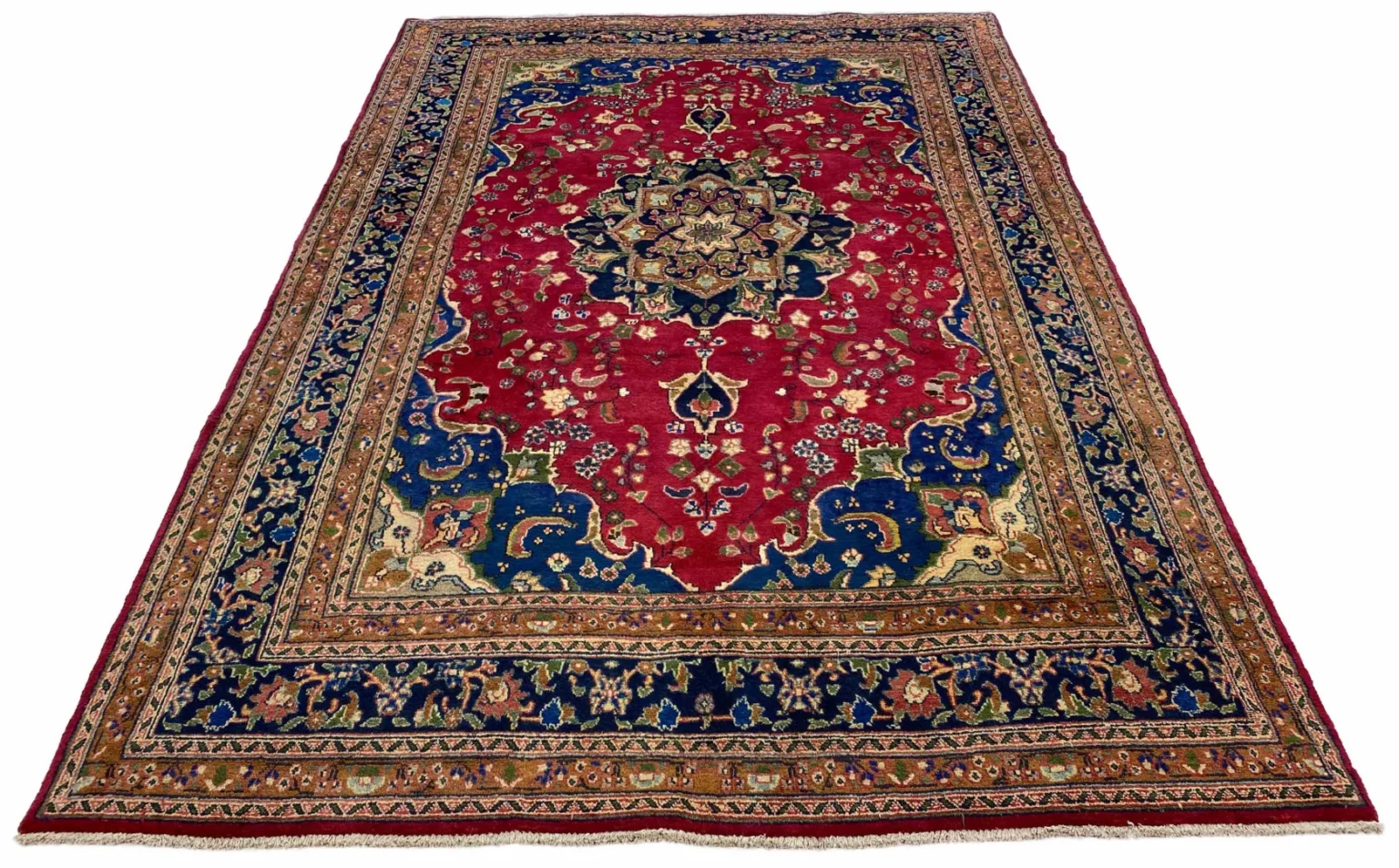 Perserteppich Maschhad 296 x 205 cm Handgeknüpft