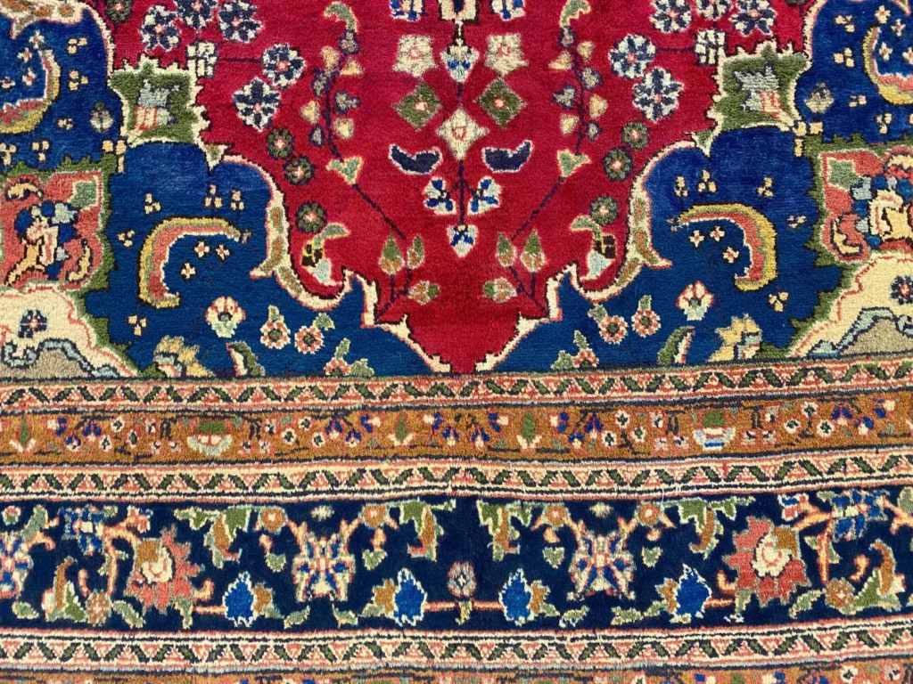 Perserteppich Maschhad 296 x 205 cm Handgeknüpft
